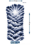 Sacred Clouds– Geçici Kol Kaplama Dövmesi