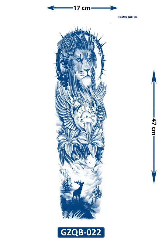 KOL KAPLAMA-ASLAN SAAT ÇİÇEK