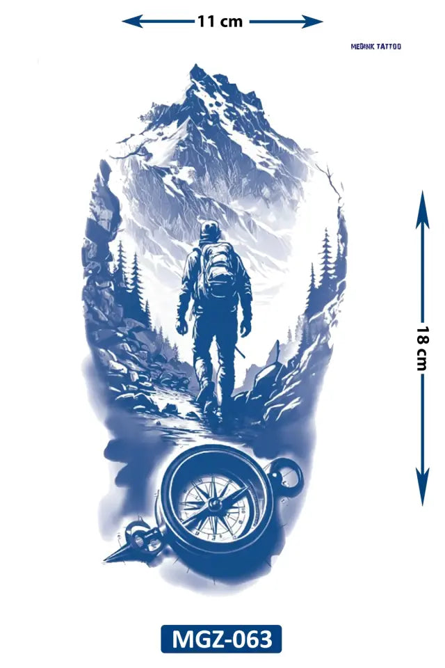Summit Seeker – Geçici Orta Boy Dövme