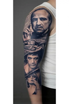 Godfather – Geçici Kol Kaplama Dövmesi