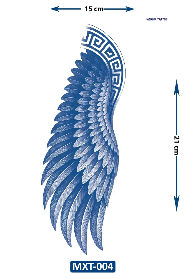 Olympus Wing – Geçici Yarım Kol Dövmesi
